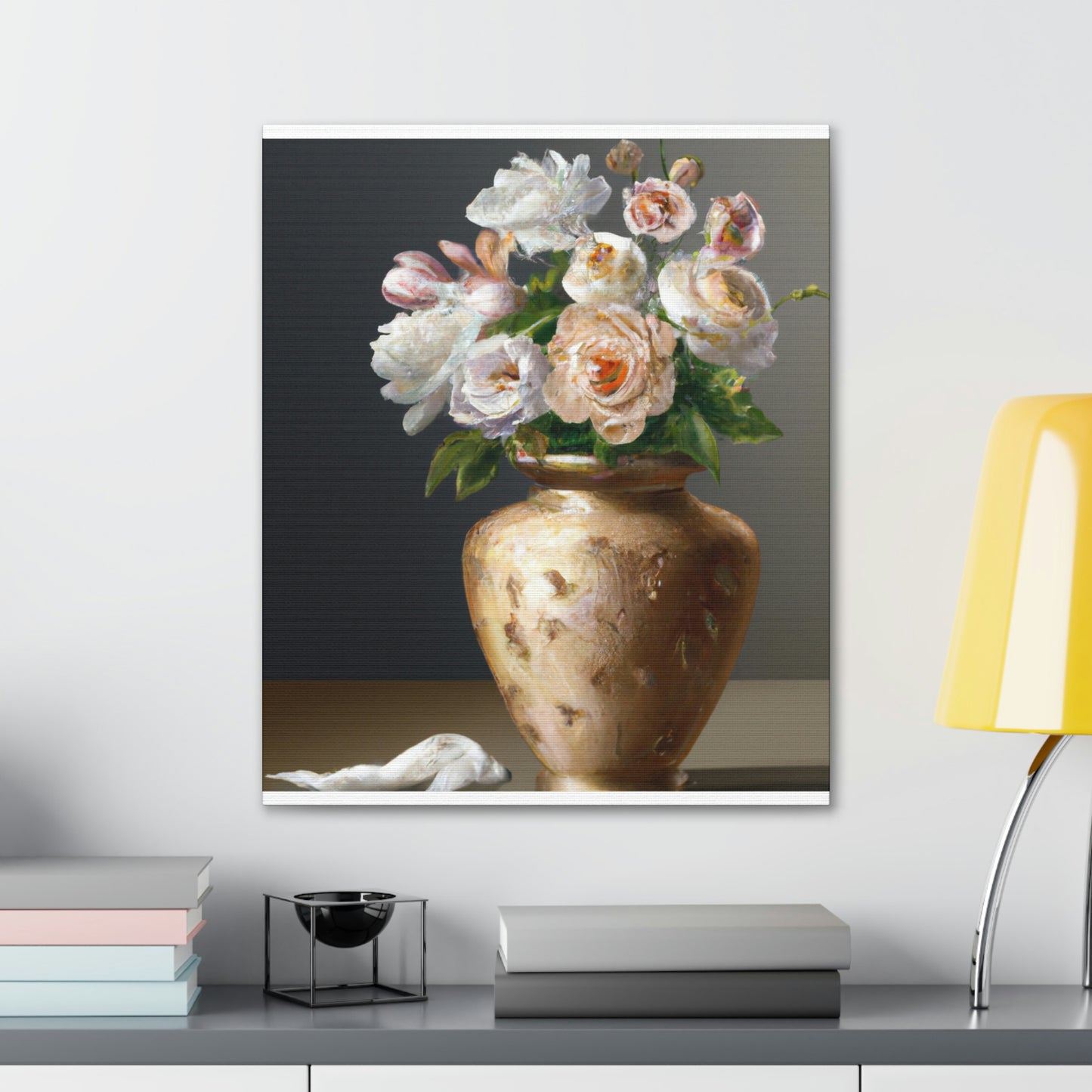 "Floral Delicacy" - Canvas