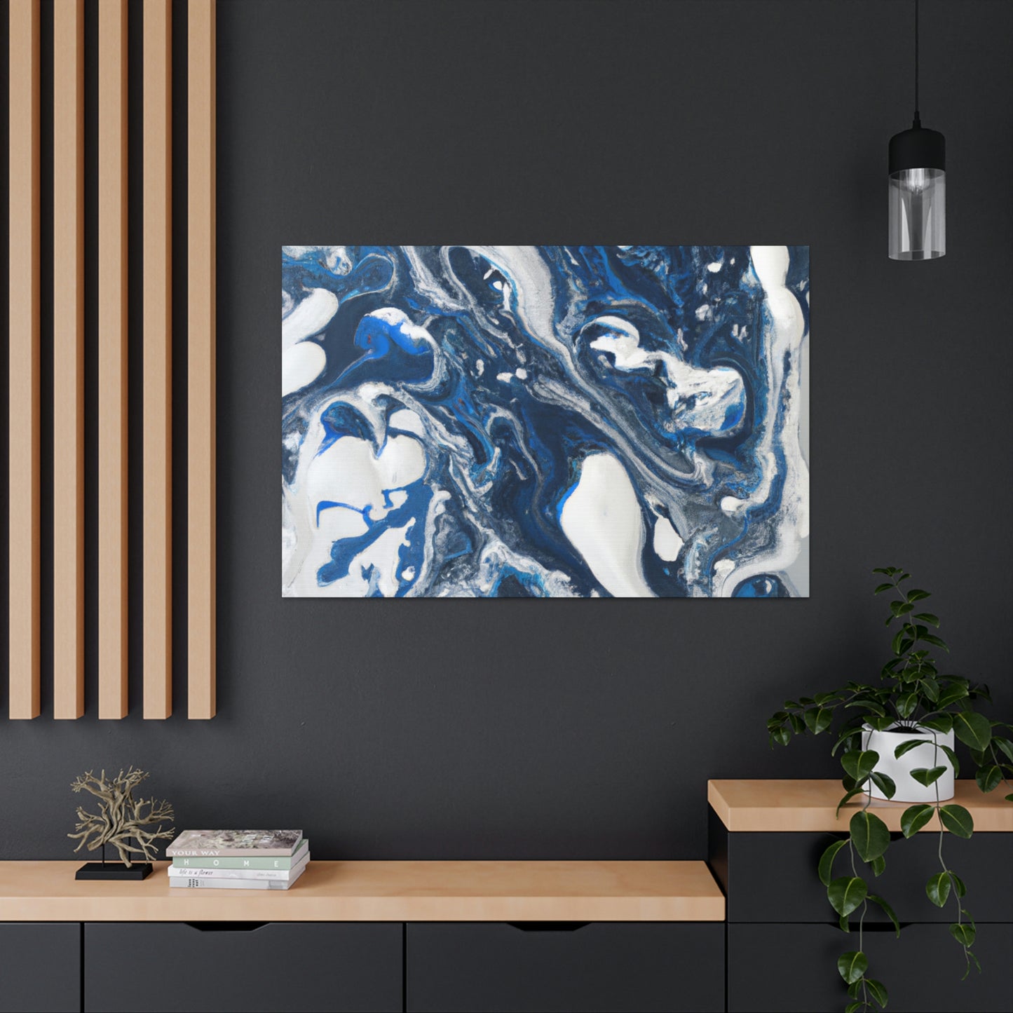 "Aqua Haven" - Canvas