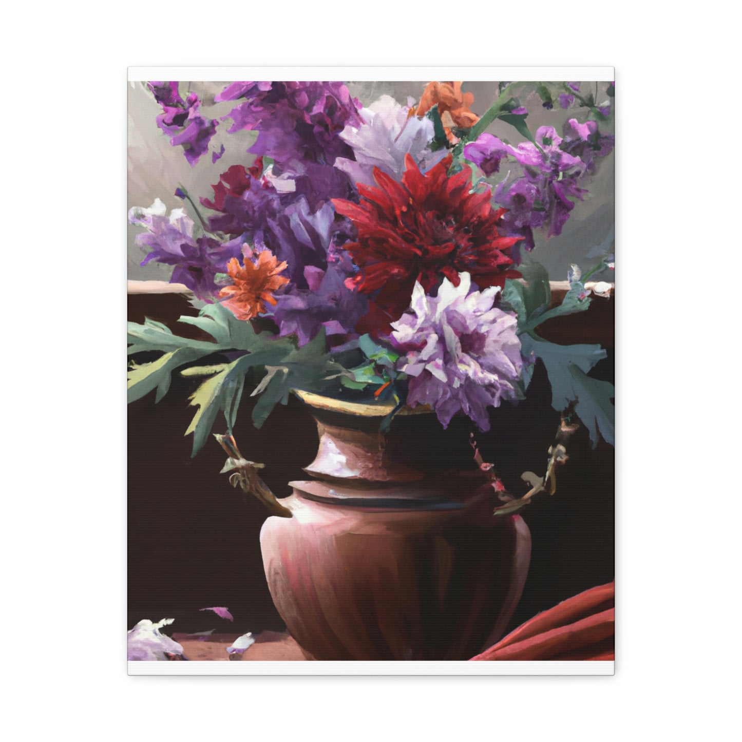 Floral Splendor Dream. - Canvas