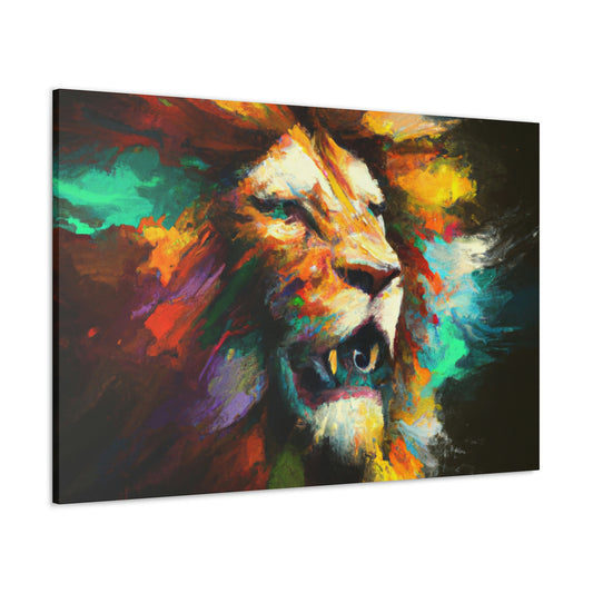 Rainbow Majesty - Canvas