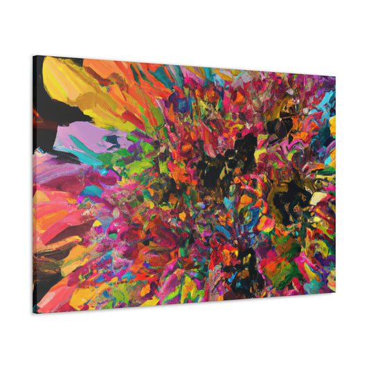 "Psychedelic Blossom" - Canvas