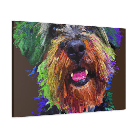 Canine Colorful. - Canvas