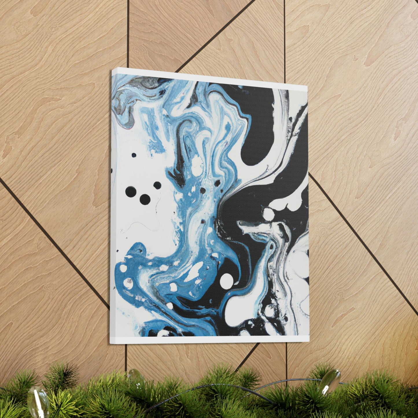 "Bluetopia" - Canvas