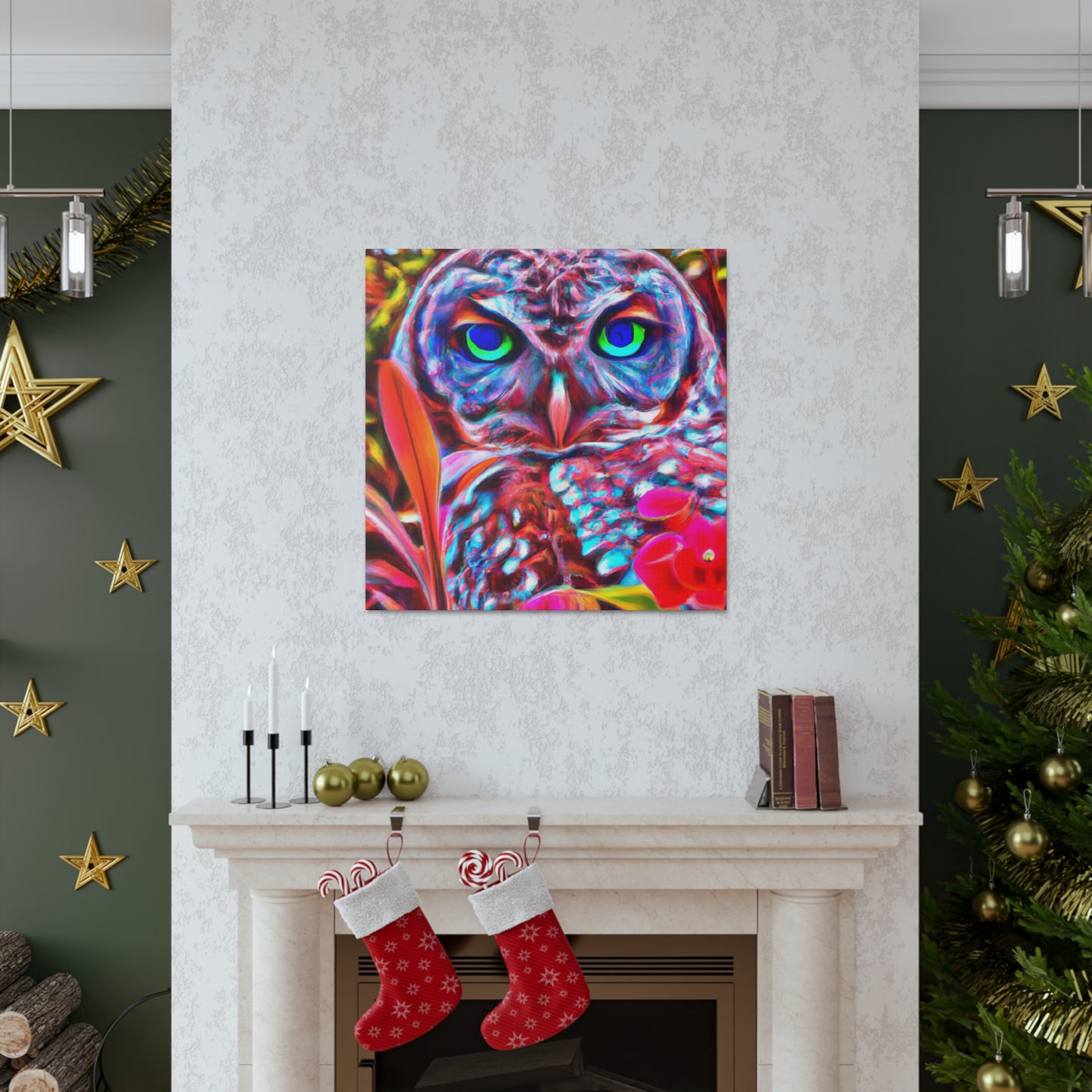 Owl Utopia. - Canvas