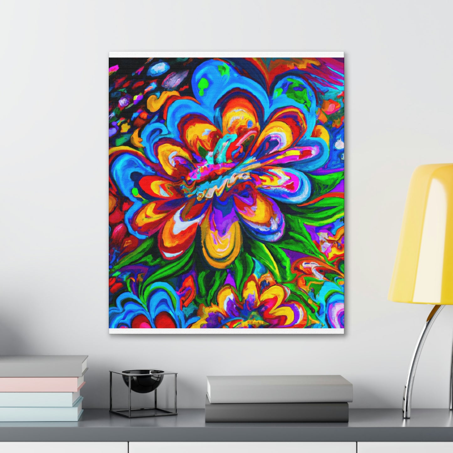 Fantasy Flora. - Canvas