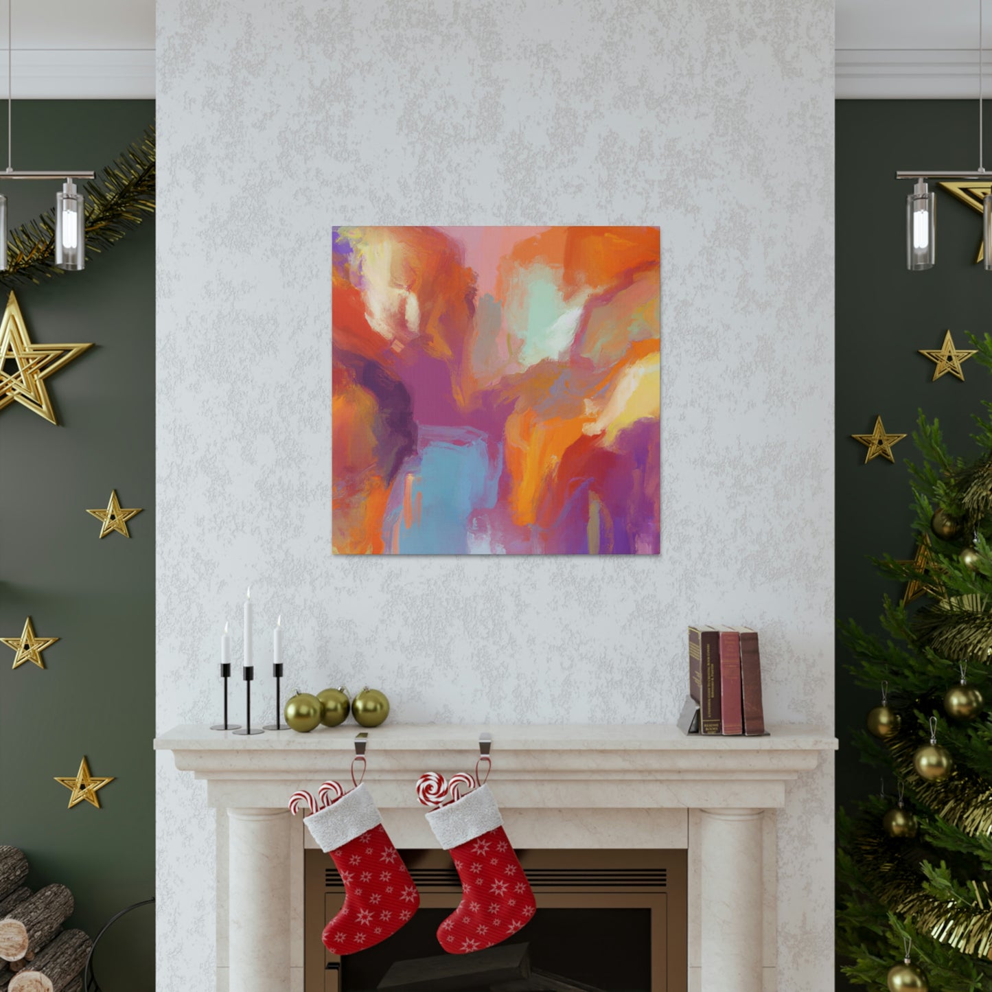 Vibrant Hues - Canvas