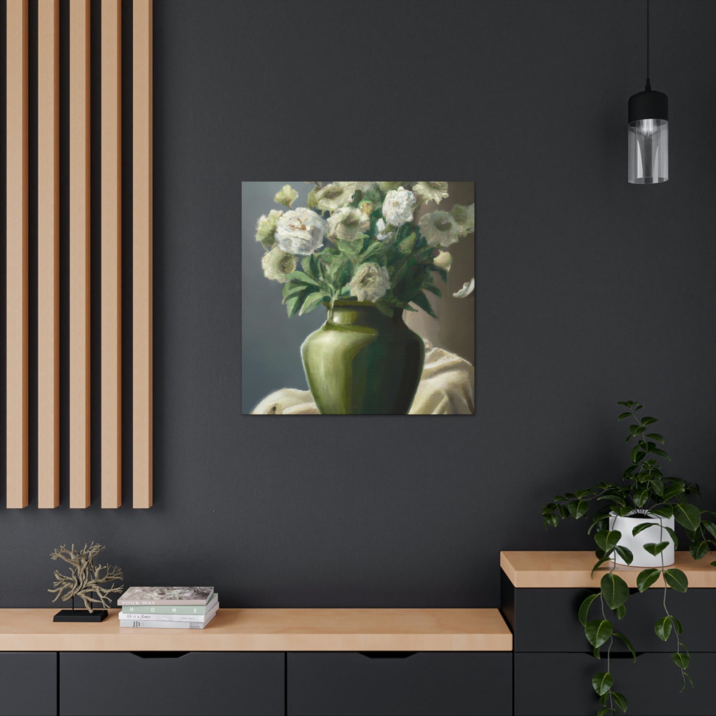 Ethereal Floral Beauty. - Canvas