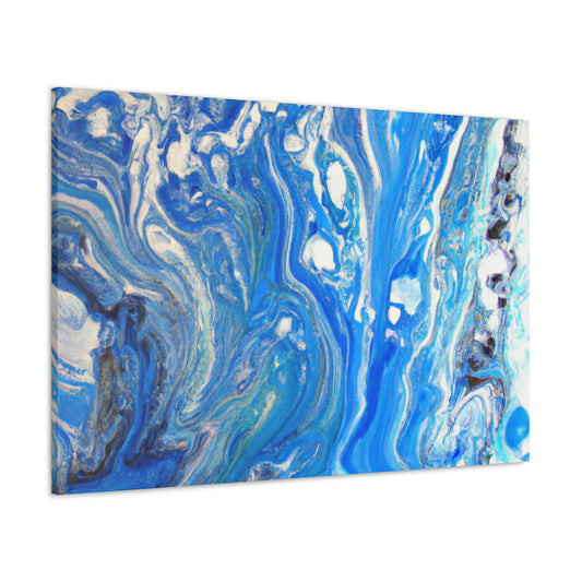 Aqua Bliss. - Canvas