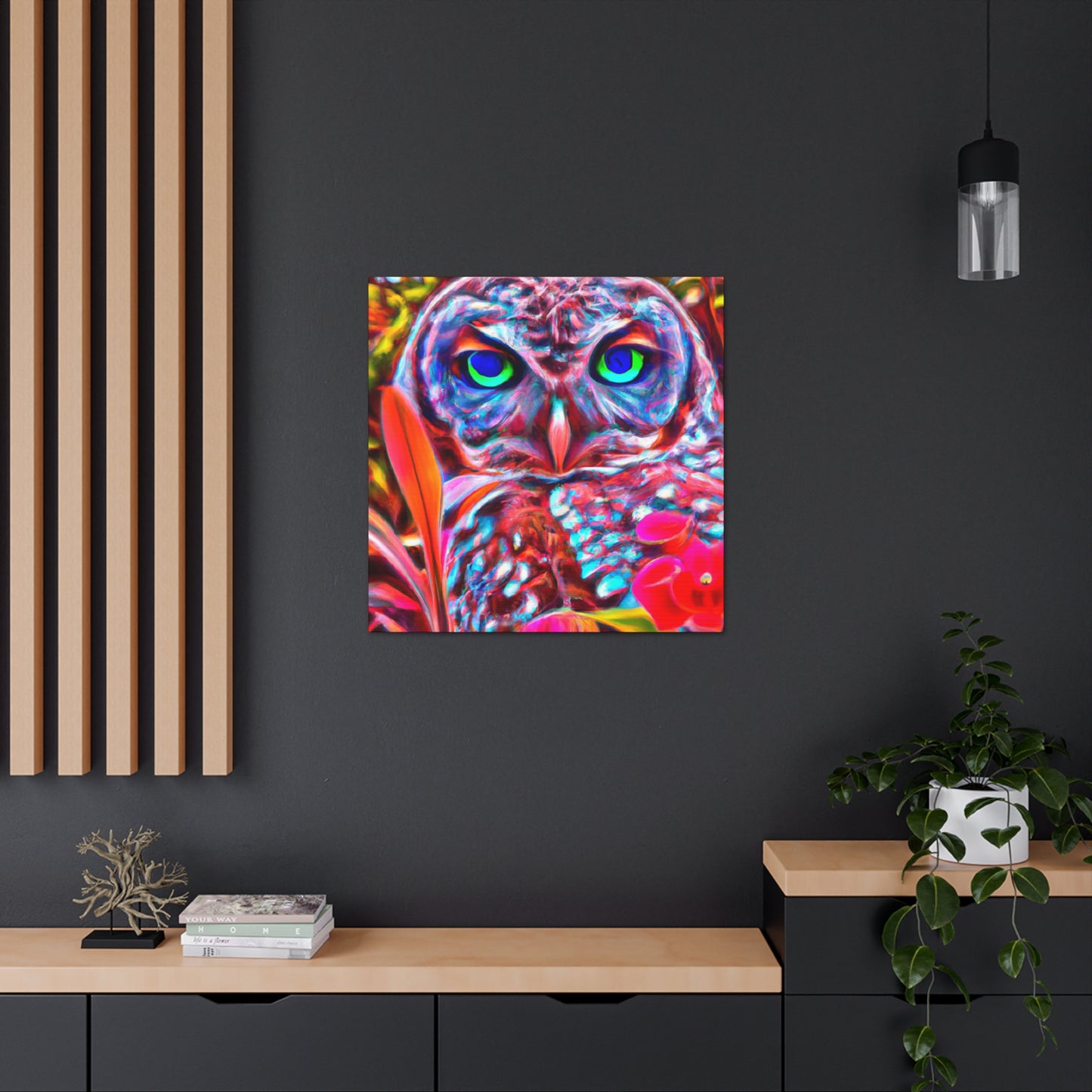 Owl Utopia. - Canvas