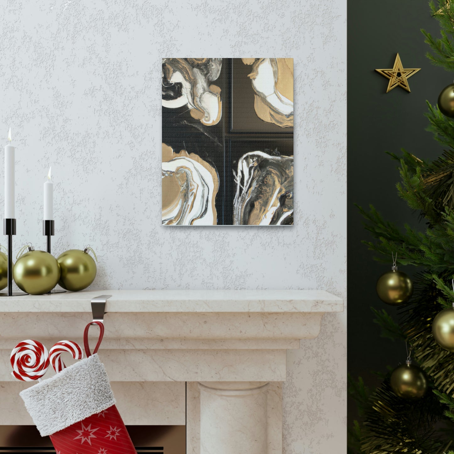 Midnight Luxury Glitz - Canvas