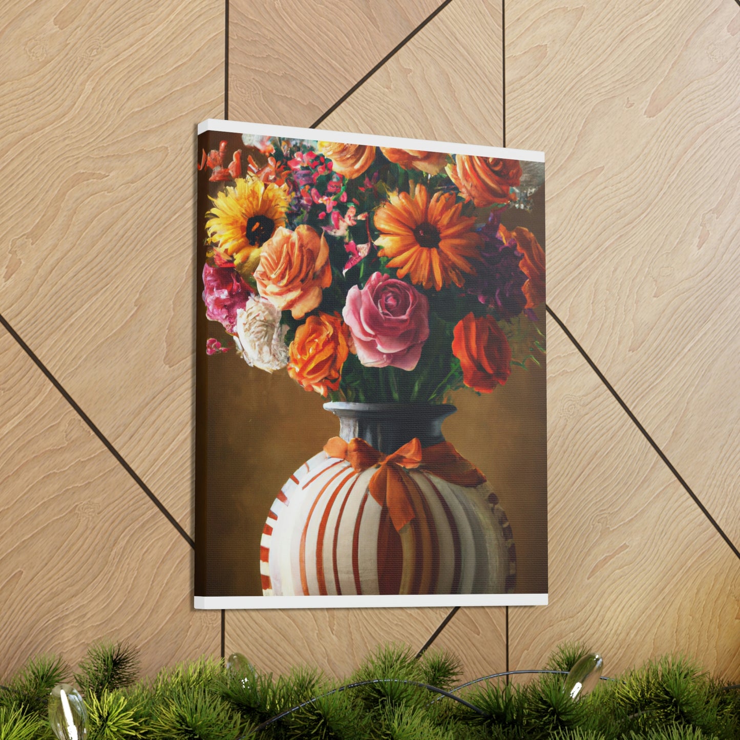Fluid Floral Beauty - Canvas