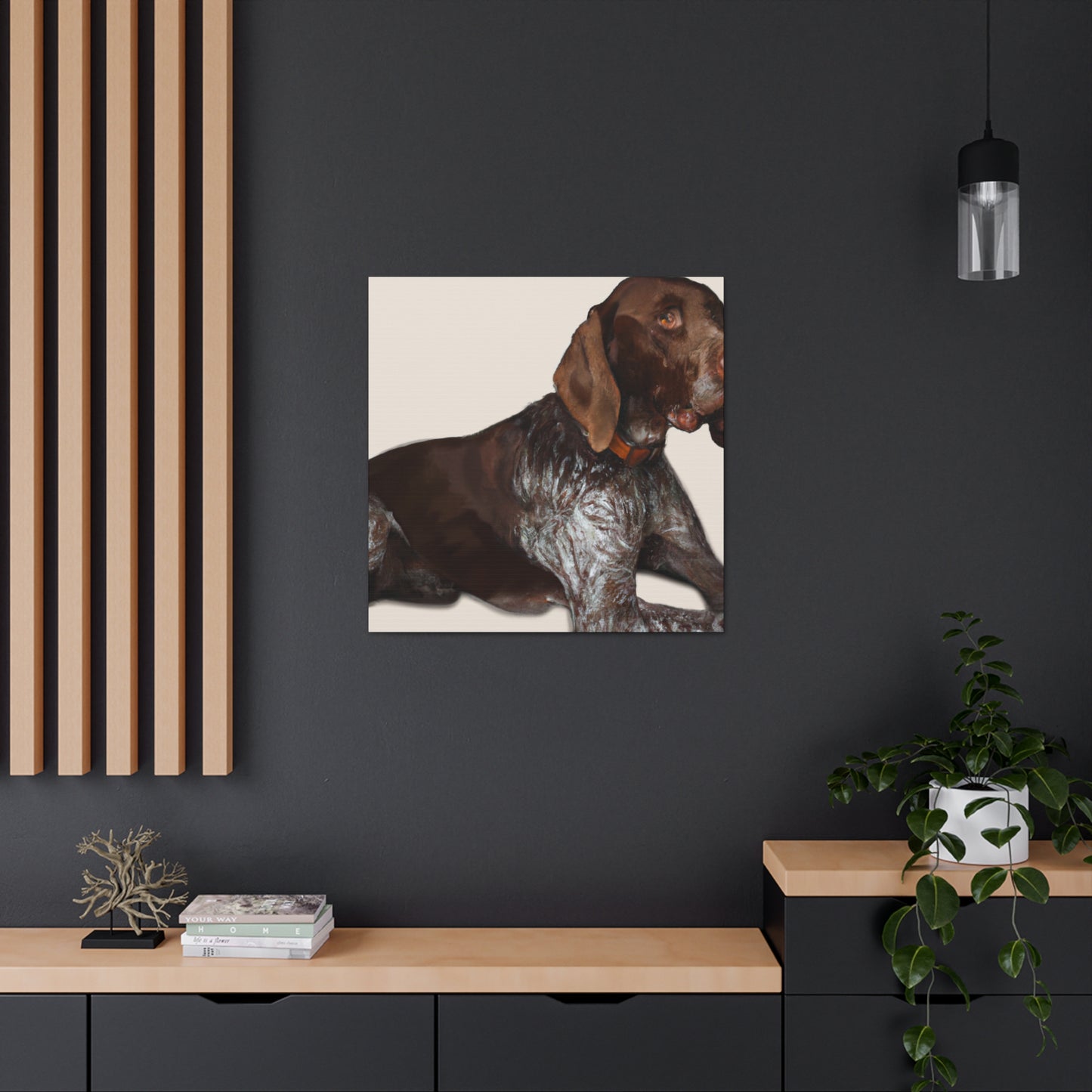 Dog Pointer Splendour - Canvas
