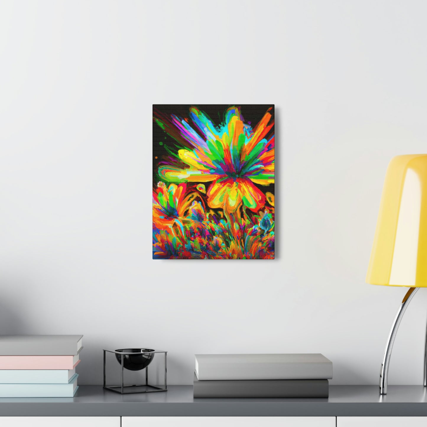 Vivid Bloom. - Canvas
