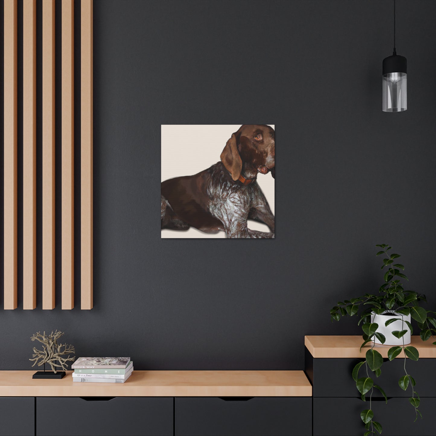Dog Pointer Splendour - Canvas
