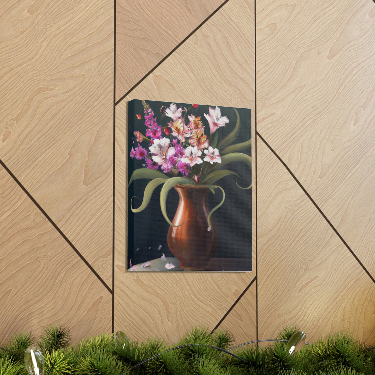 "Intricate Floral Details." - Canvas