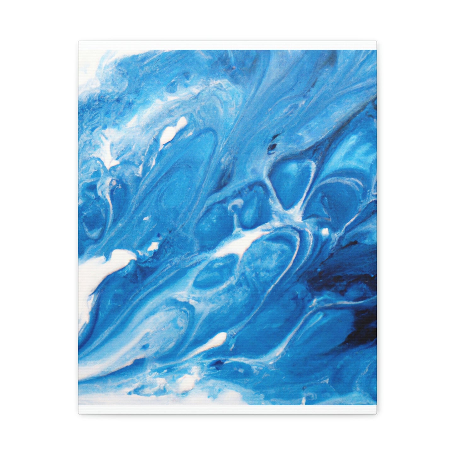 Blue Vapour. - Canvas