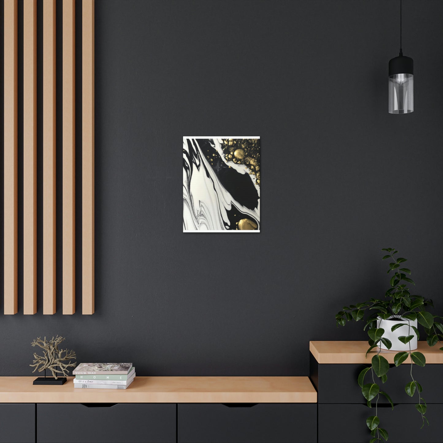 Midnight Goldluster - Canvas