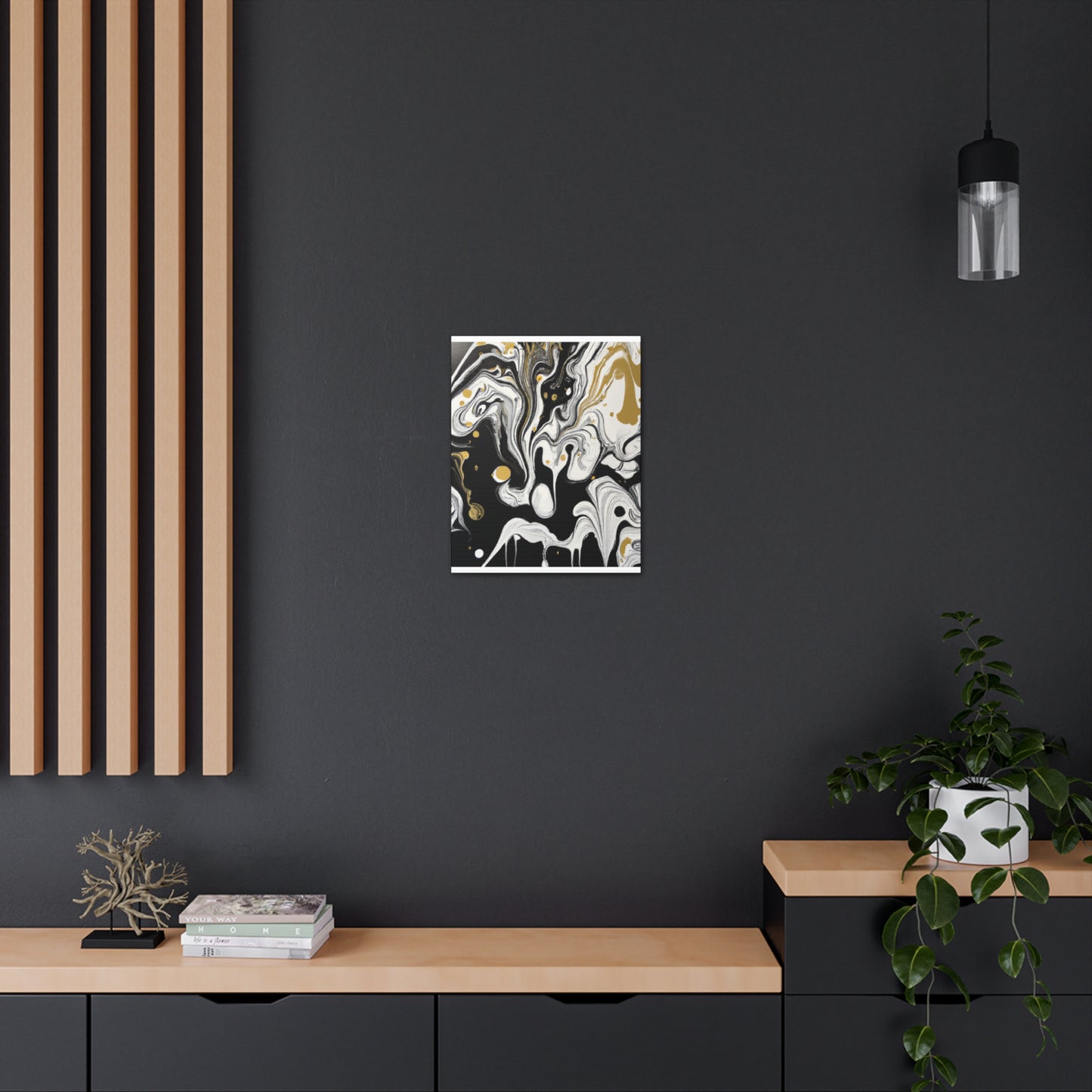 "Molten Melange" - Canvas