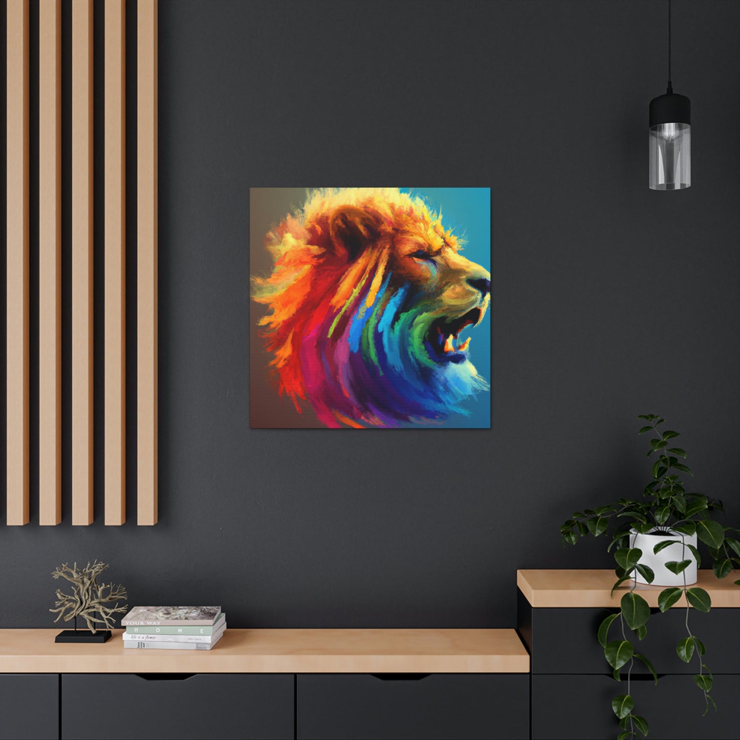 Lioness Bloom - Canvas