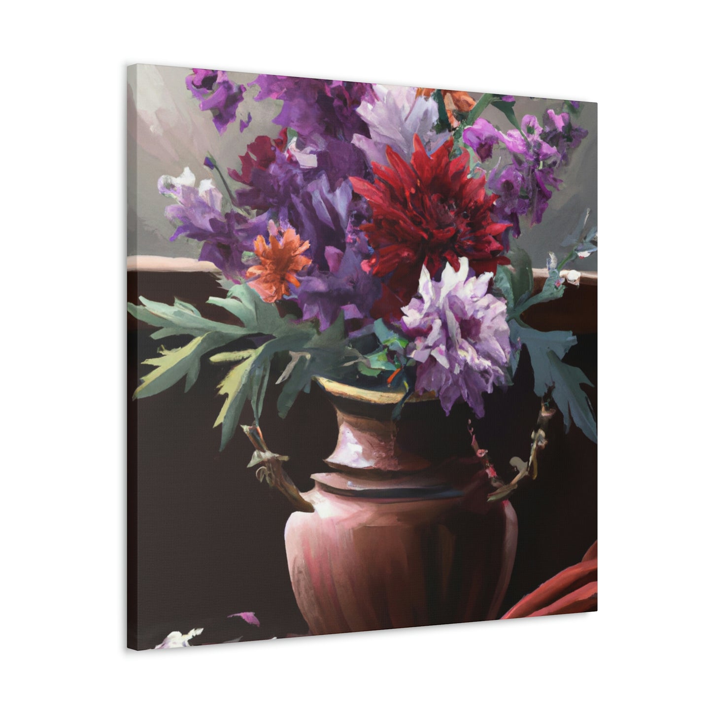 Floral Splendor Dream. - Canvas