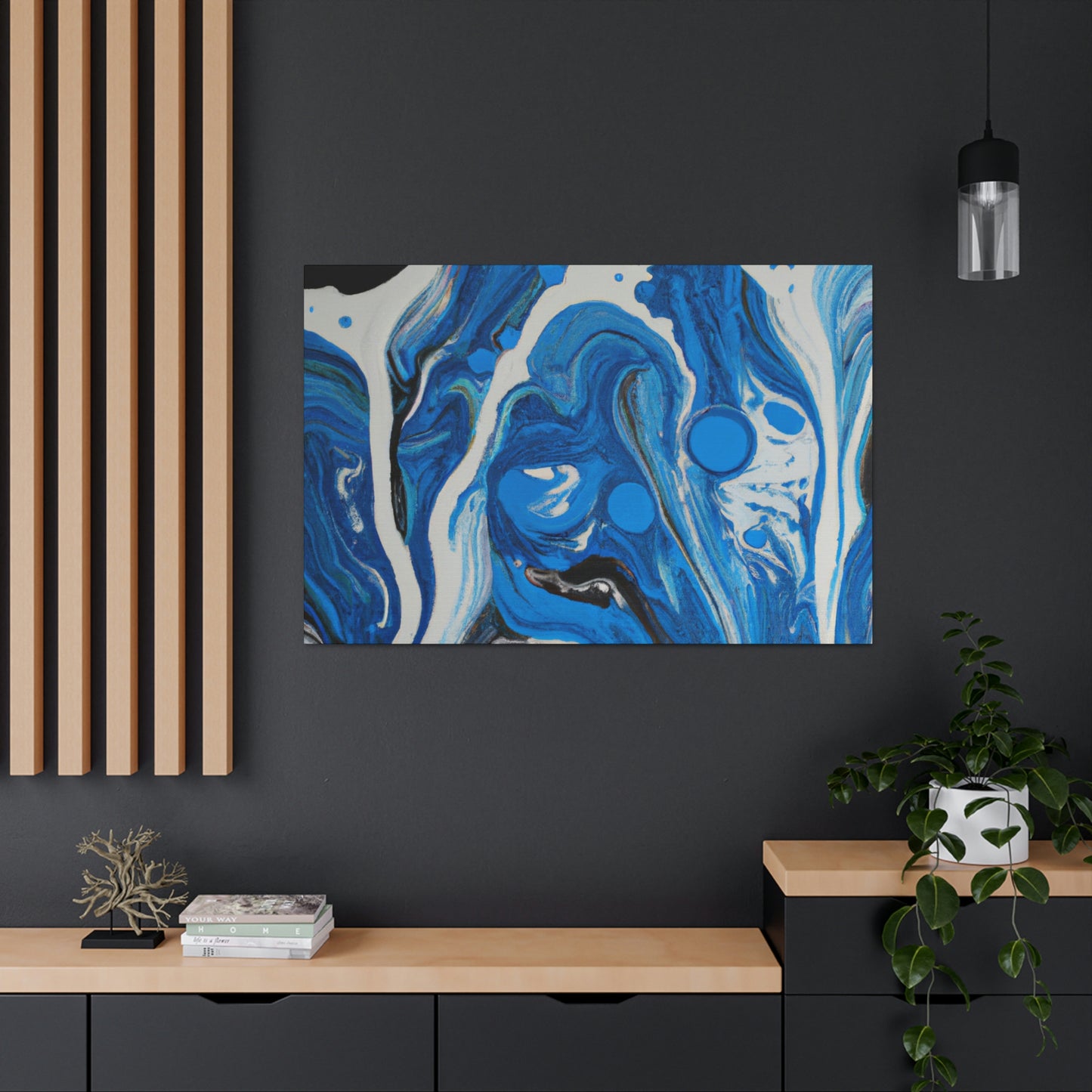 "Smooth Flow" - Canvas