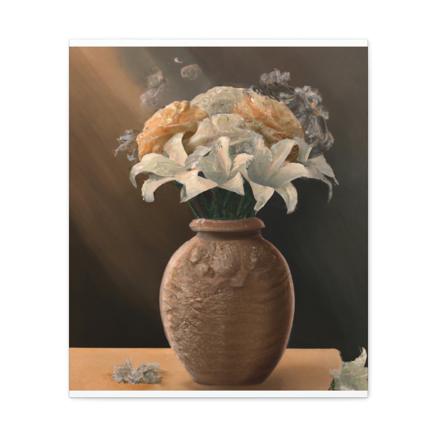 "Intricate Floral Bouquet." - Canvas