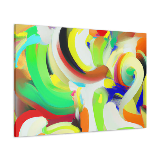 Radiant Brushstrokes - Canvas
