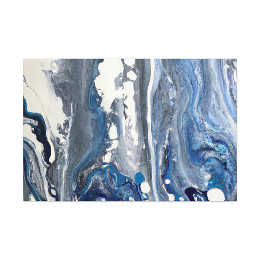 Blue Opulence - Canvas