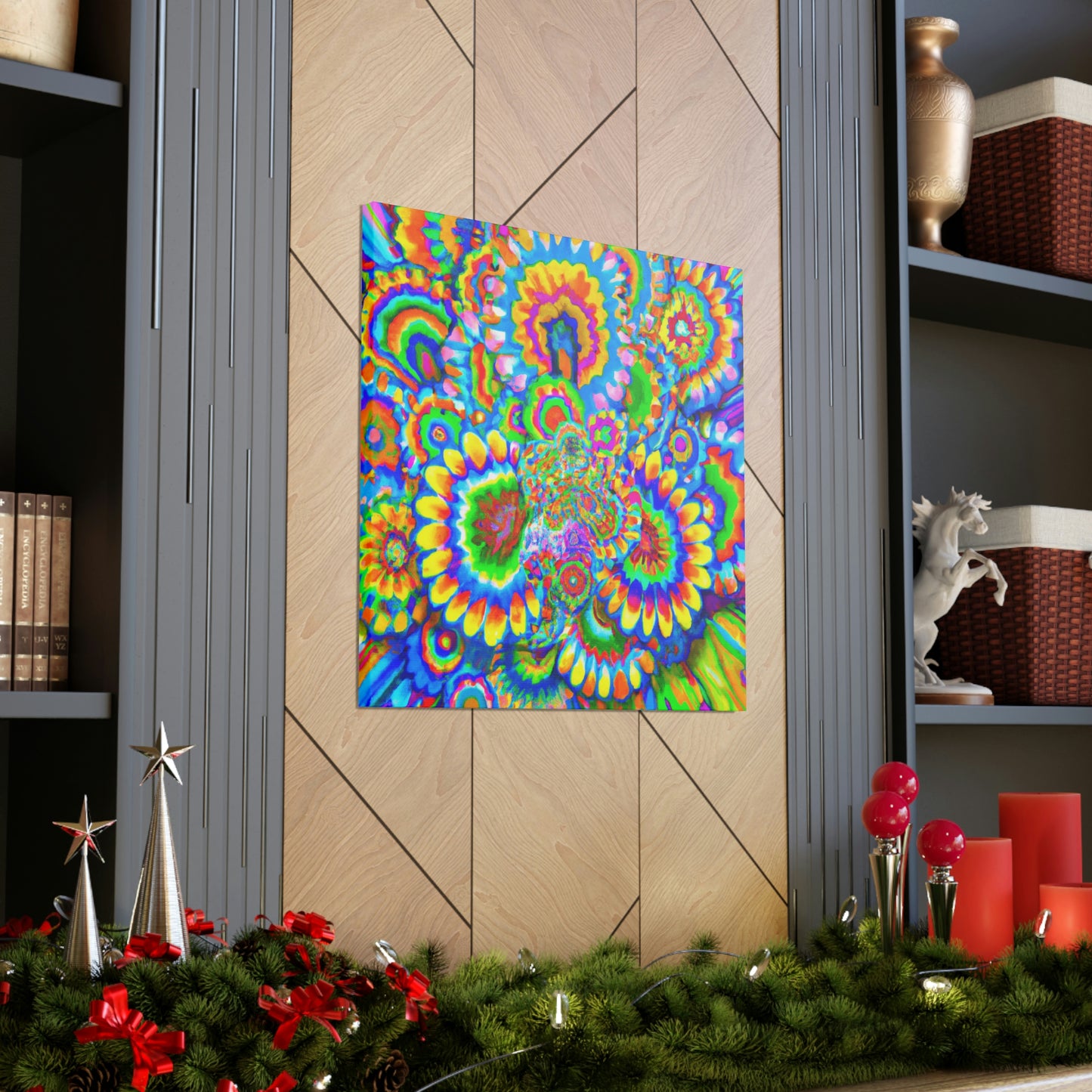 "Trippy Bloom" - Canvas