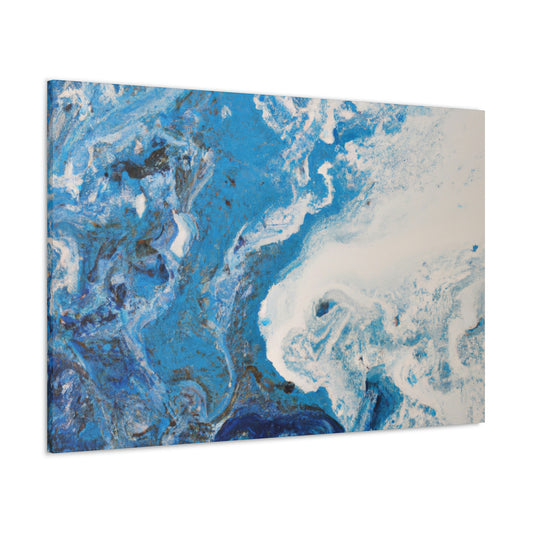 "Blue Spark" - Canvas