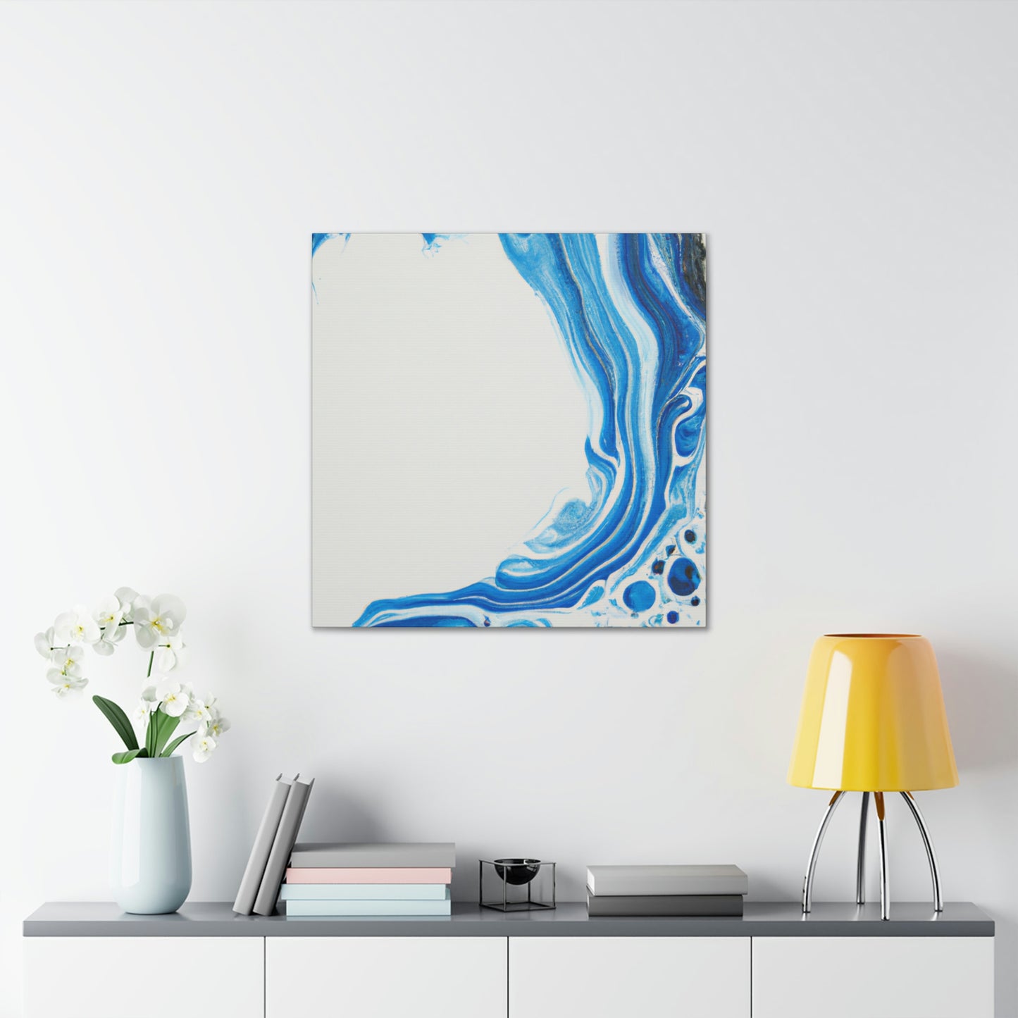 "Blue Bliss" - Canvas
