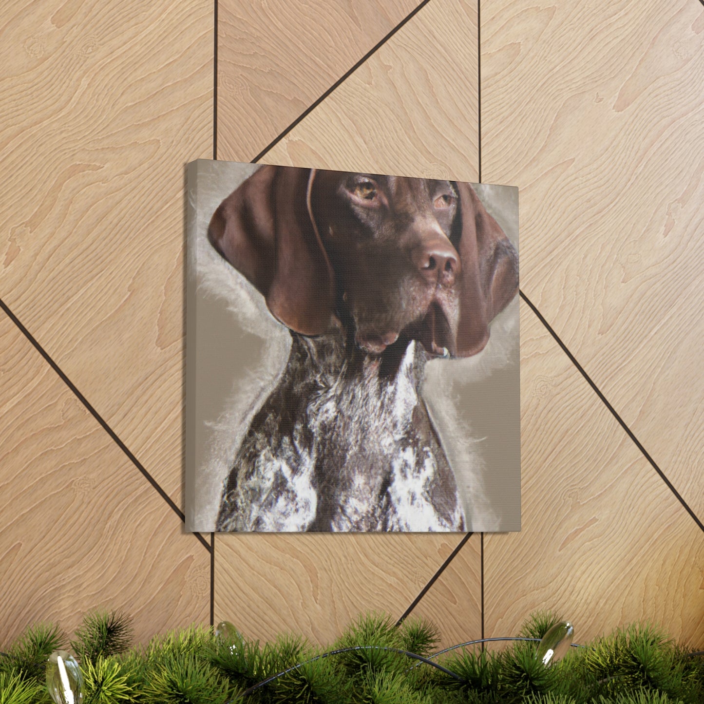 Pointer Posh. - Canvas