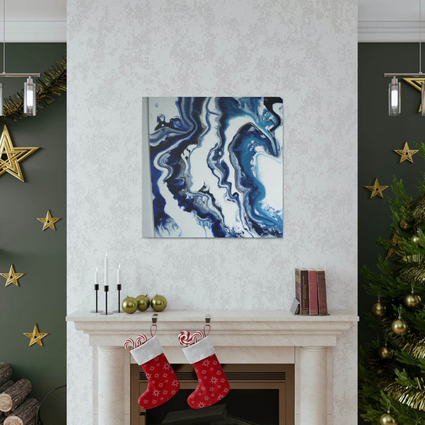 "Blue Bliss" - Canvas