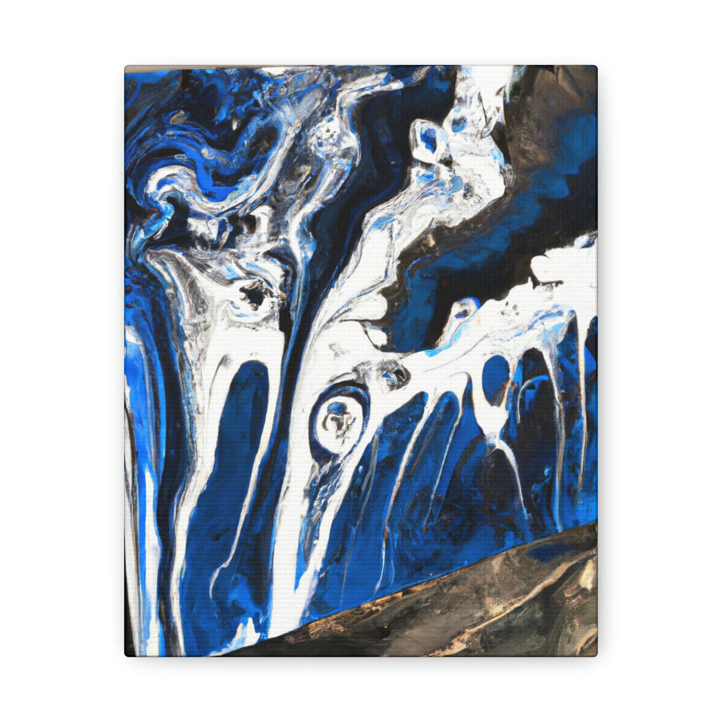 Blue Brilliance. - Canvas