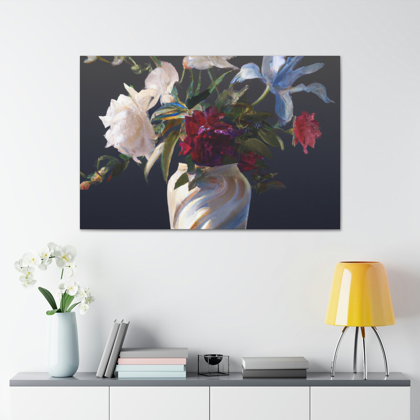 Floral Petal Splendor - Canvas