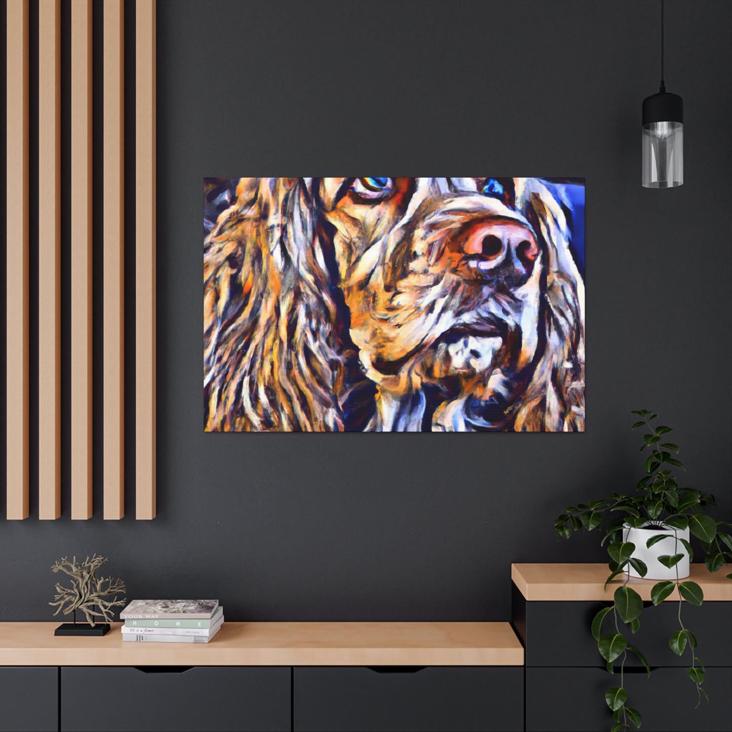 Pup Prism. - Canvas