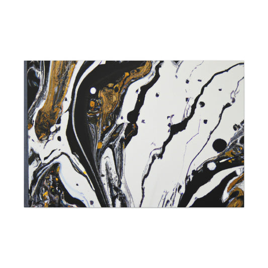 Gilded Flux Art. - Canvas