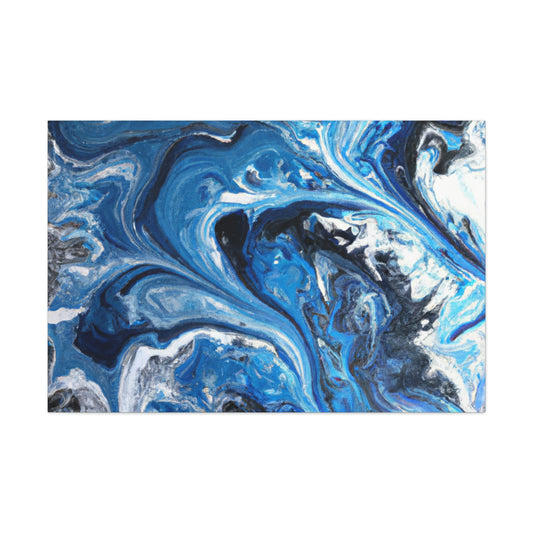 Aquatic Bliss. - Canvas