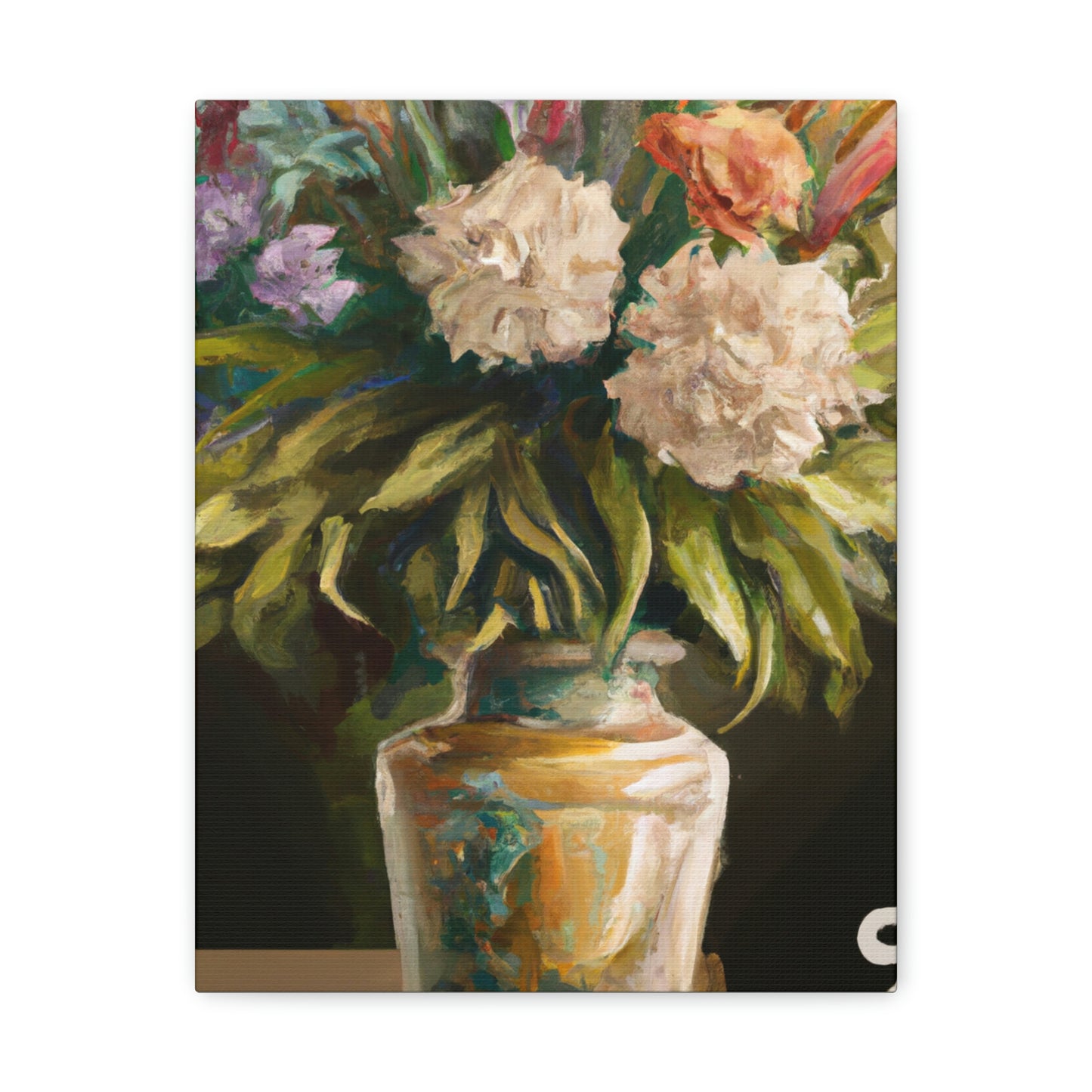 Elegant Flower Beauty. - Canvas