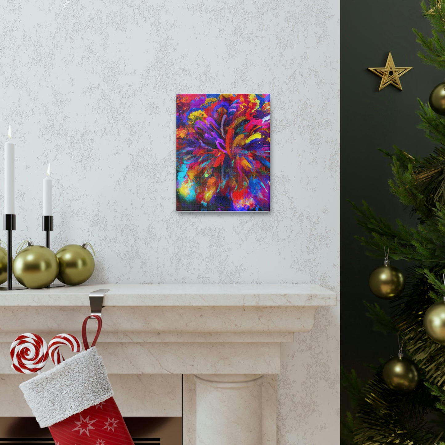 Vibrant Bloom - Canvas