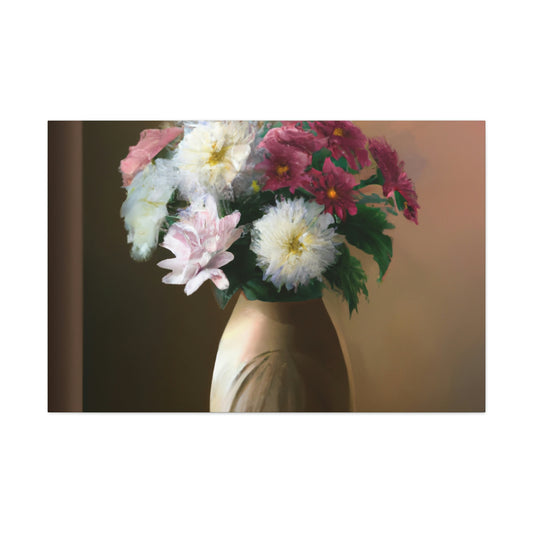 Floral Finesse Art. - Canvas