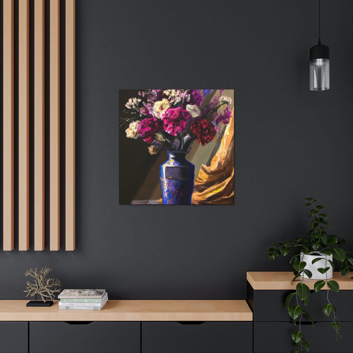 Radiant Blooming Splendor. - Canvas