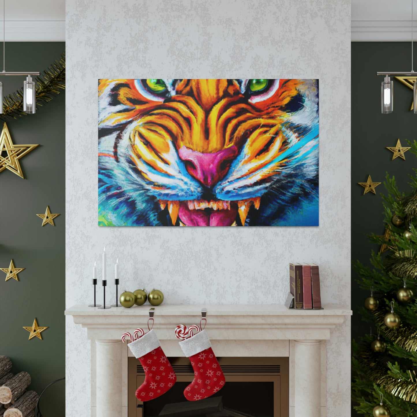 Tiger Dream. - Canvas