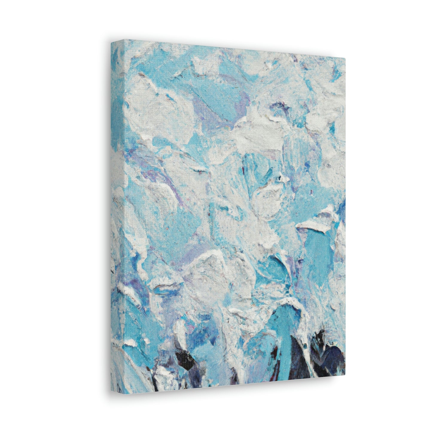 "Aqua Lace" - Canvas