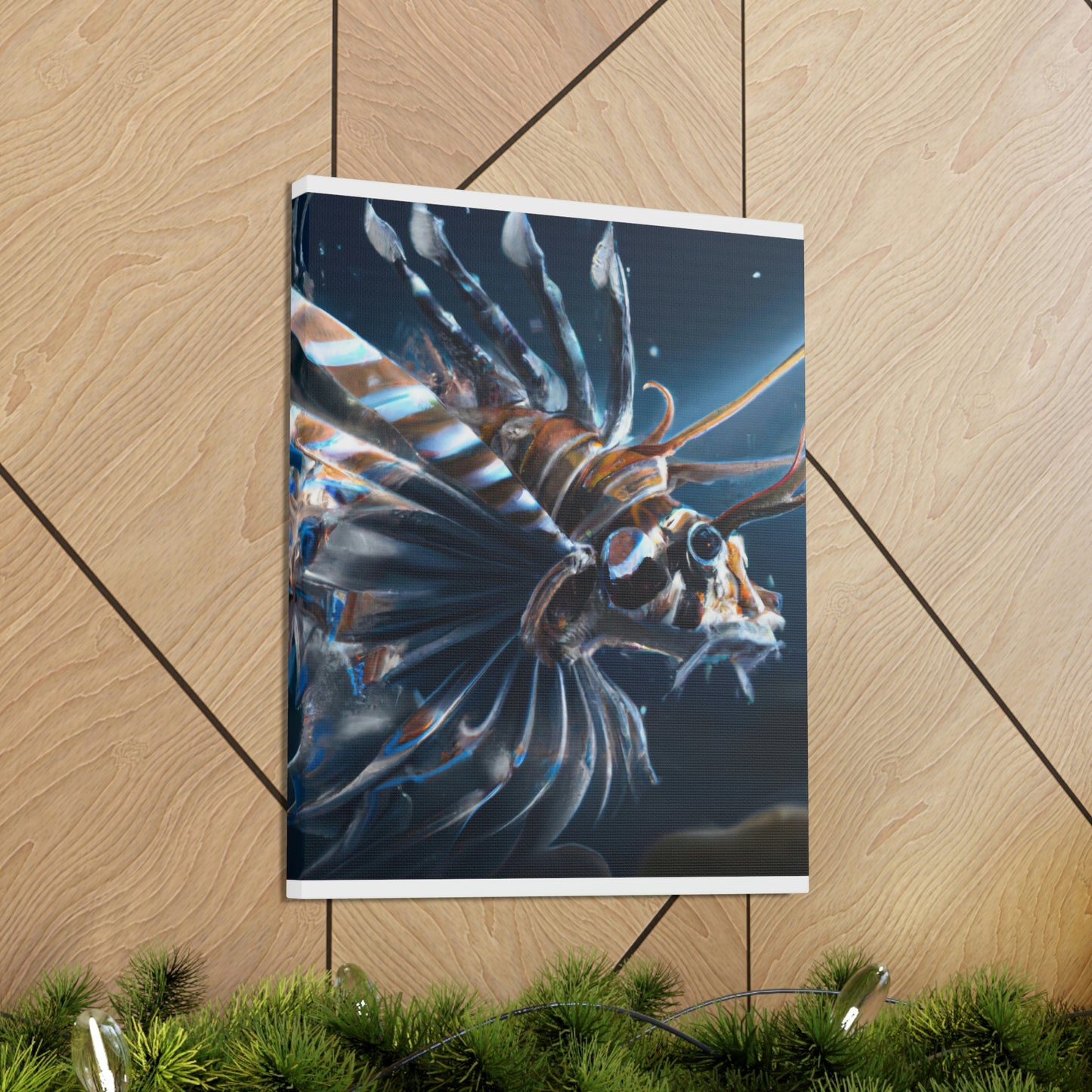 Aquatic Abundance. - Canvas