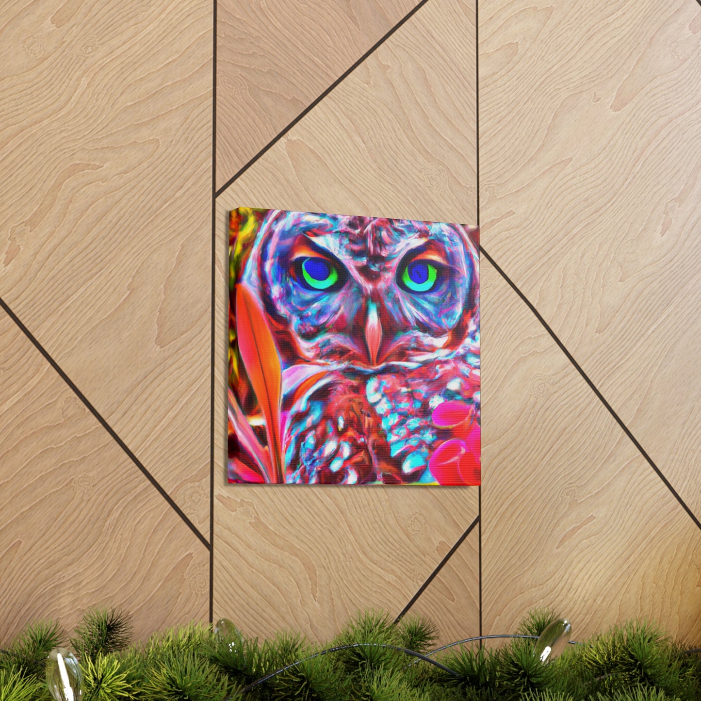 Owl Utopia. - Canvas
