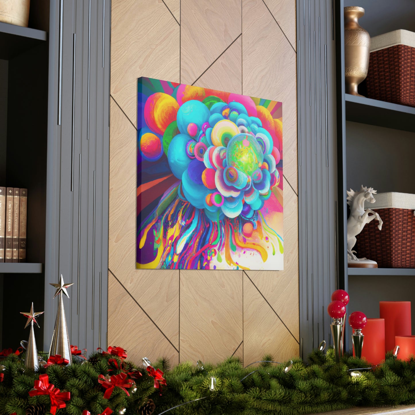 Colourful Vibes - Canvas