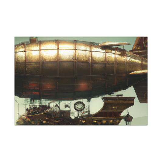 Steampunk Airship Digital
Digital Living Airship
Airship Living Digital - Canvas