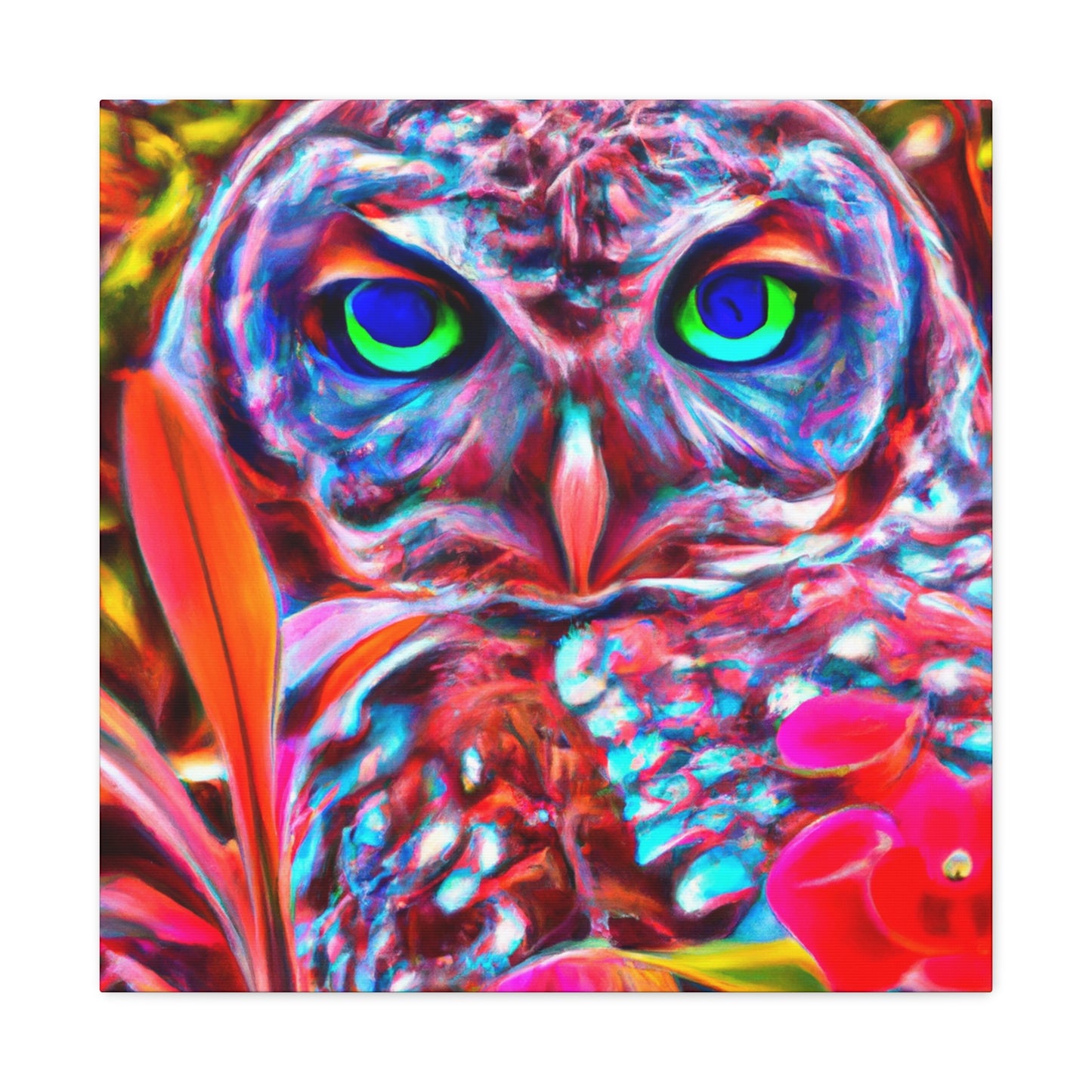Owl Utopia. - Canvas