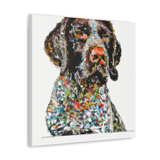 Painted Pointer - Canvas